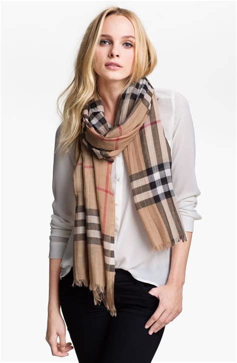 burberry vintage check scarf|Burberry giant check print scarf.